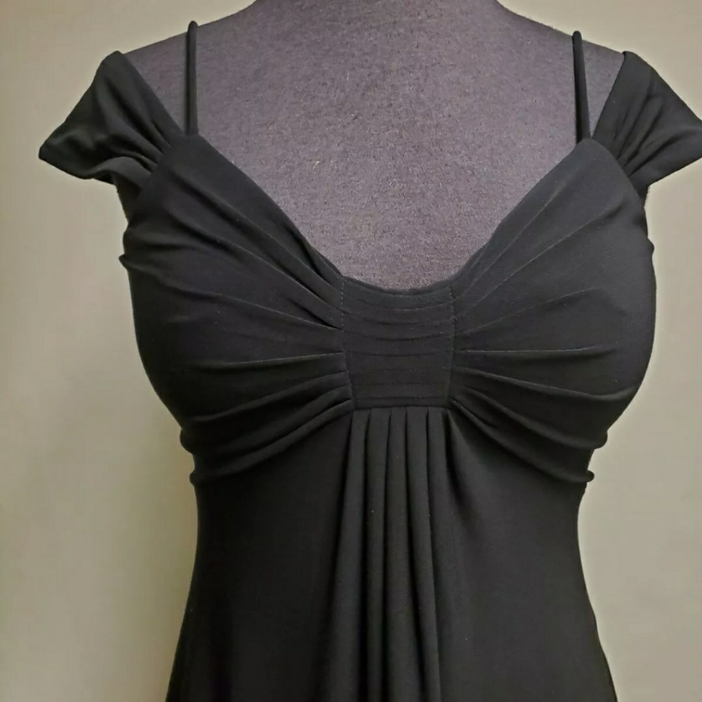 Sexy Slinky LBD Sz 0 Off the shoulder Dress